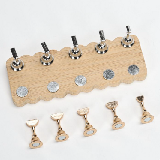 PRACTICE NAIL TIP DISPLAY - WOOD