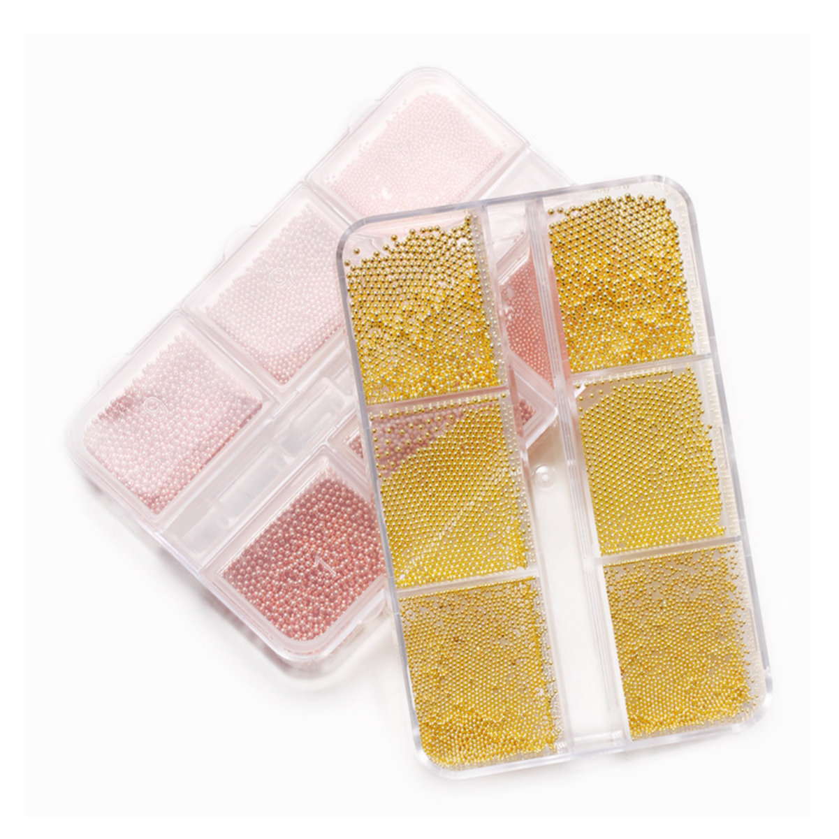 Nail Art steel Caviar Balls - 6 grid