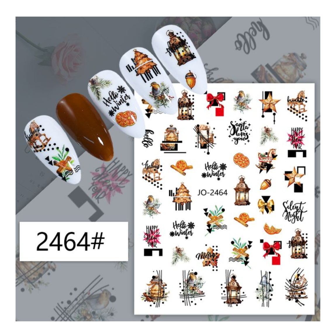 CHRISTMAS NAIL STICKER