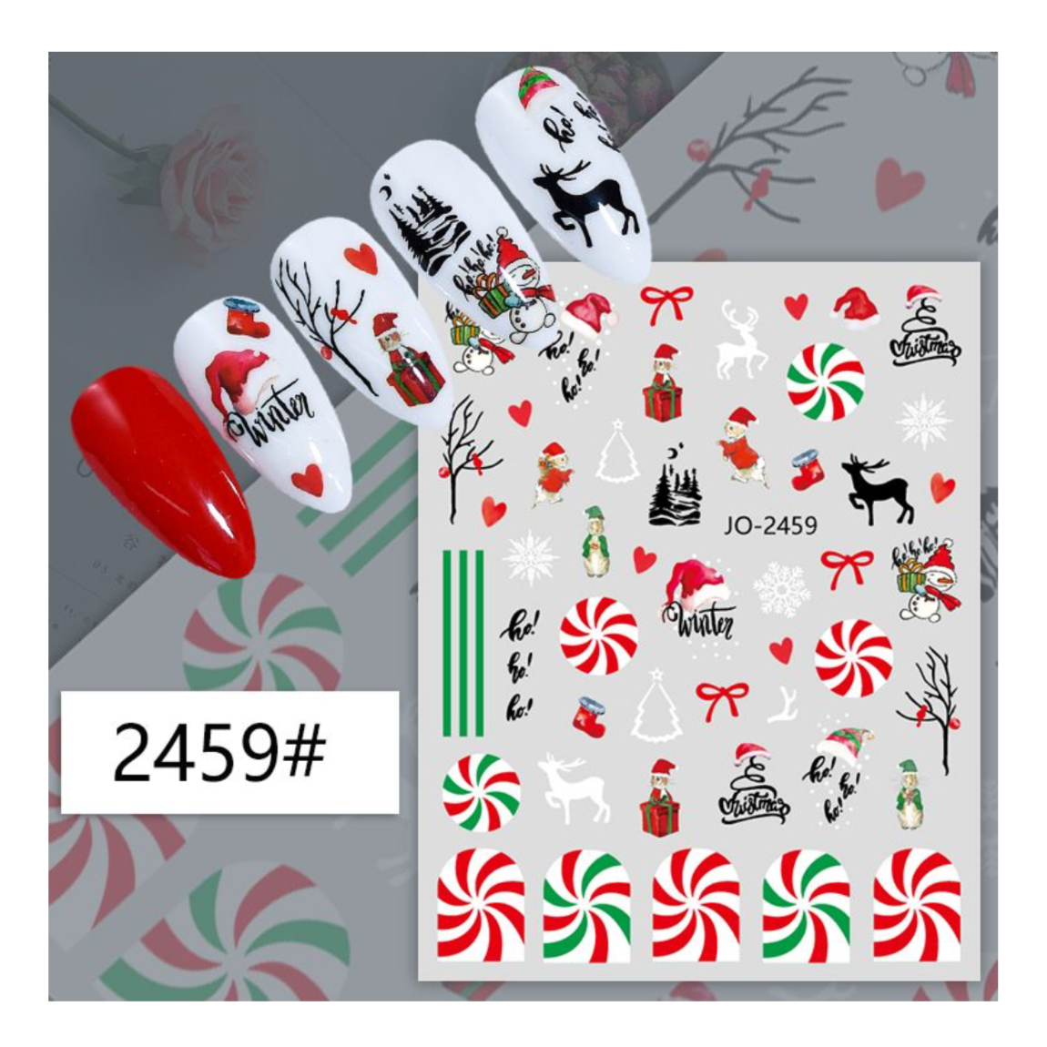 CHRISTMAS NAIL STICKER