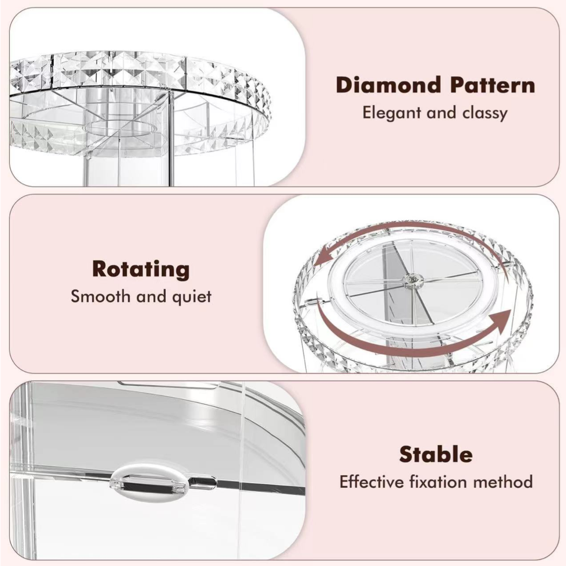 Cosmetic Rotating Organizer