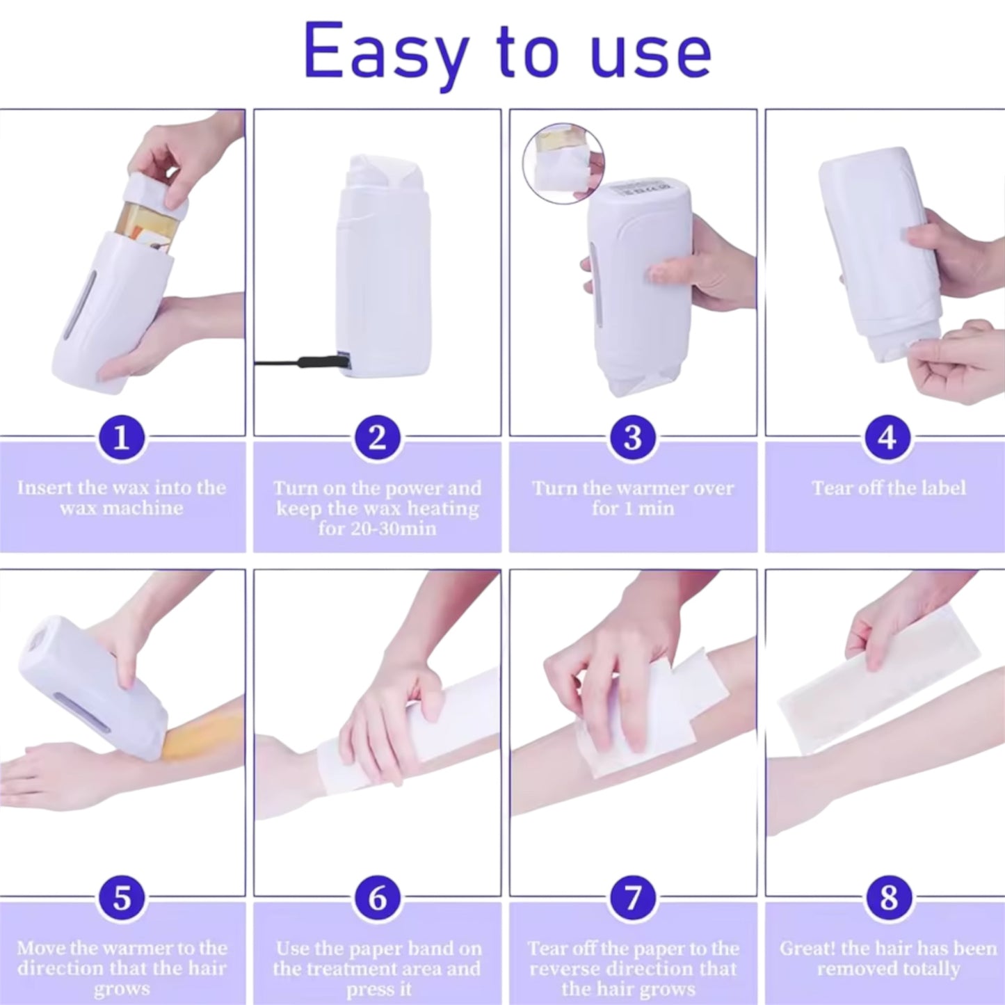 SINGLE DEPILATORY HEATER / ROLL ON WAX HEATER