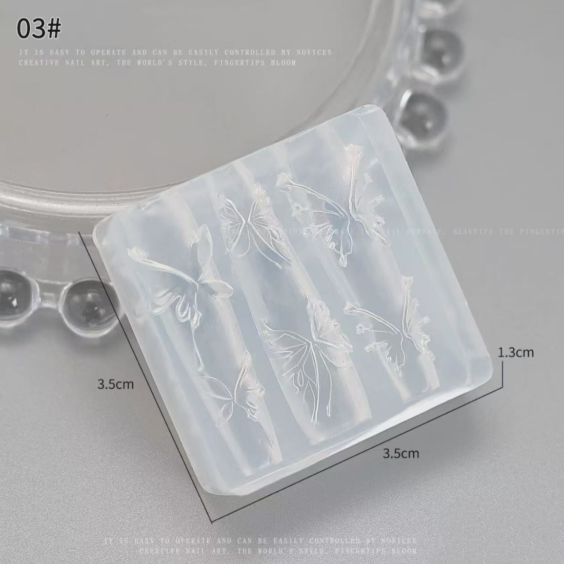 FULL NAIL SILICONE MOULDS