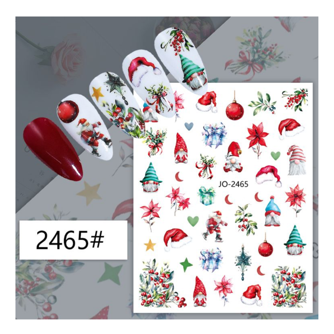 CHRISTMAS NAIL STICKER