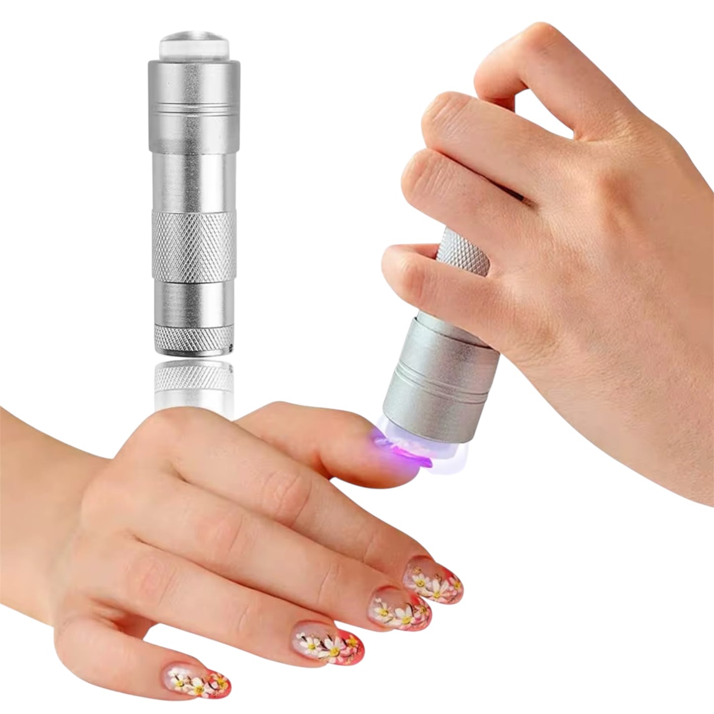 SILVER TORCH UV LAMP WITH STAMPER