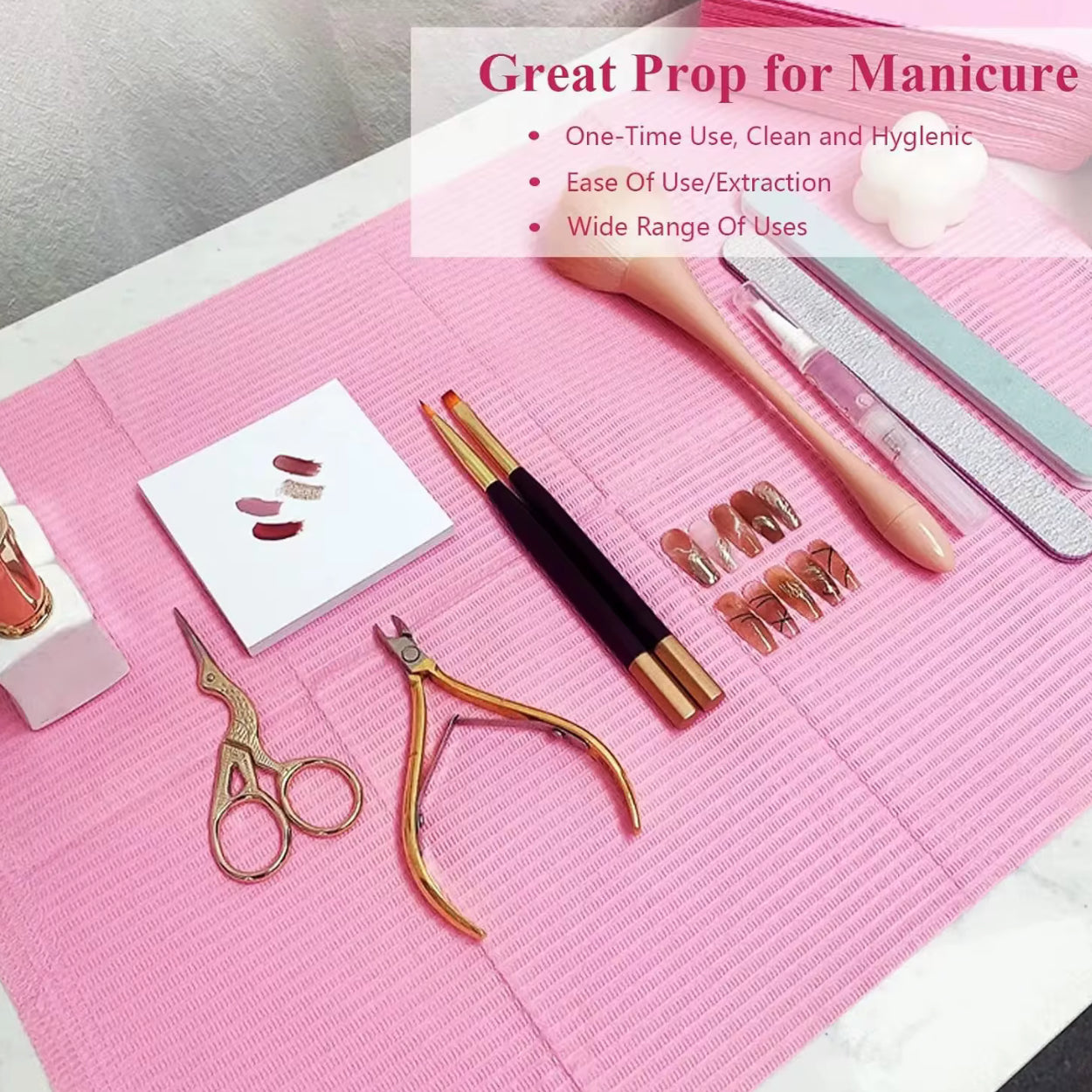 Disposable Table Paper Matts - 50pcs