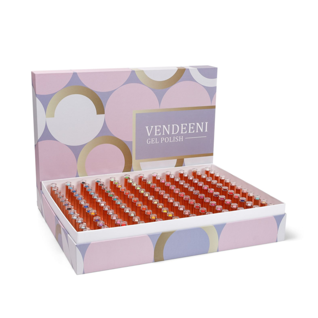 VENDEENI UV GEL POLISH - 144 pcs BOX SET - SUMMER COLLECTION WITH FREE COLOUR CHART INCLUDED