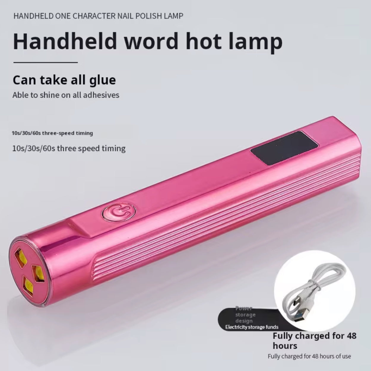 UV LED NAIL LAMP - 9W RESEARCHABLE HANDHELD