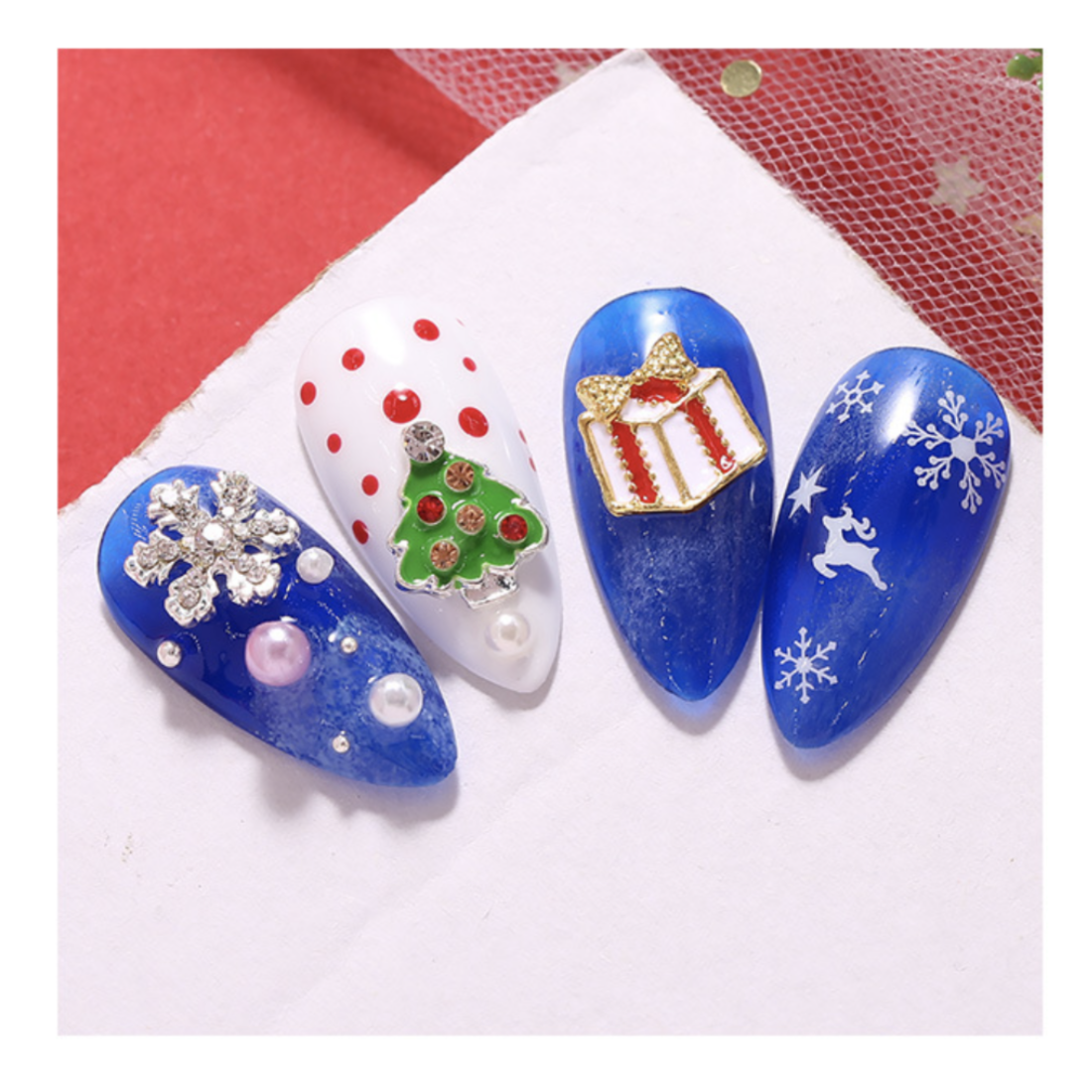 CHRISTMAS NAIL DECORATION