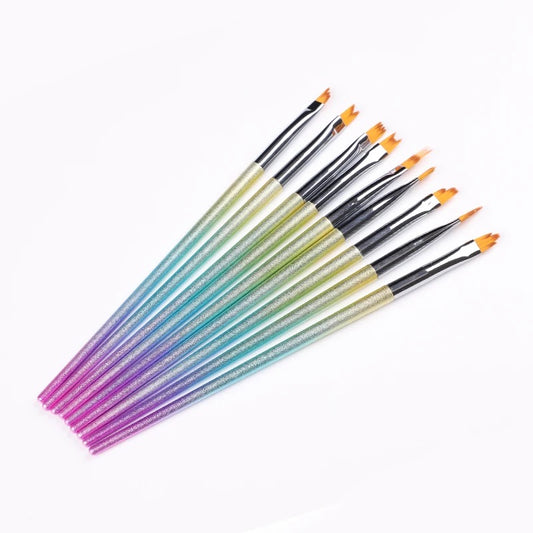 Manicure Art Brush - 9 pcs Set