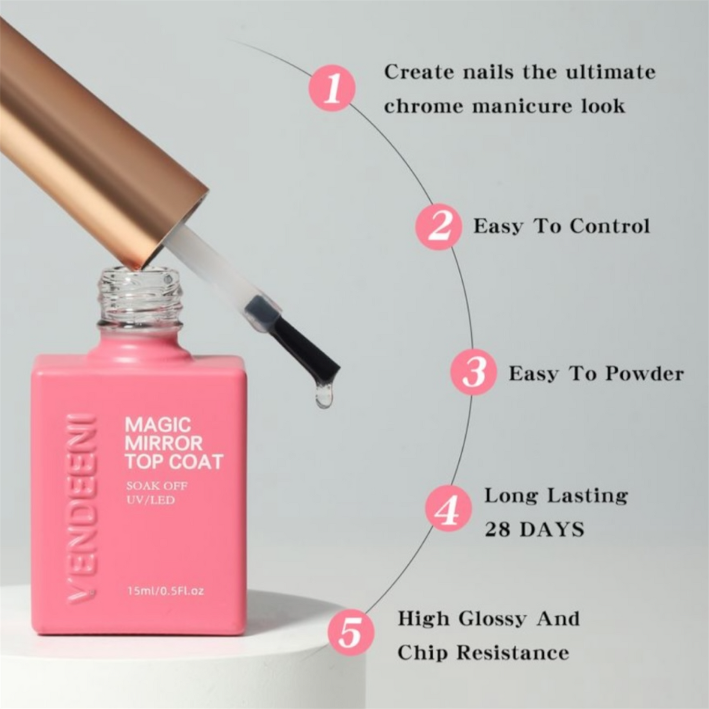 VENDEENI MAGIC MIRROR TOP COAT