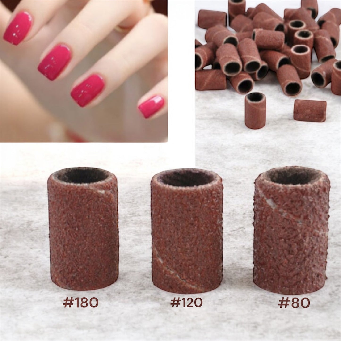 SANDING BAND - #80 - 100pcs