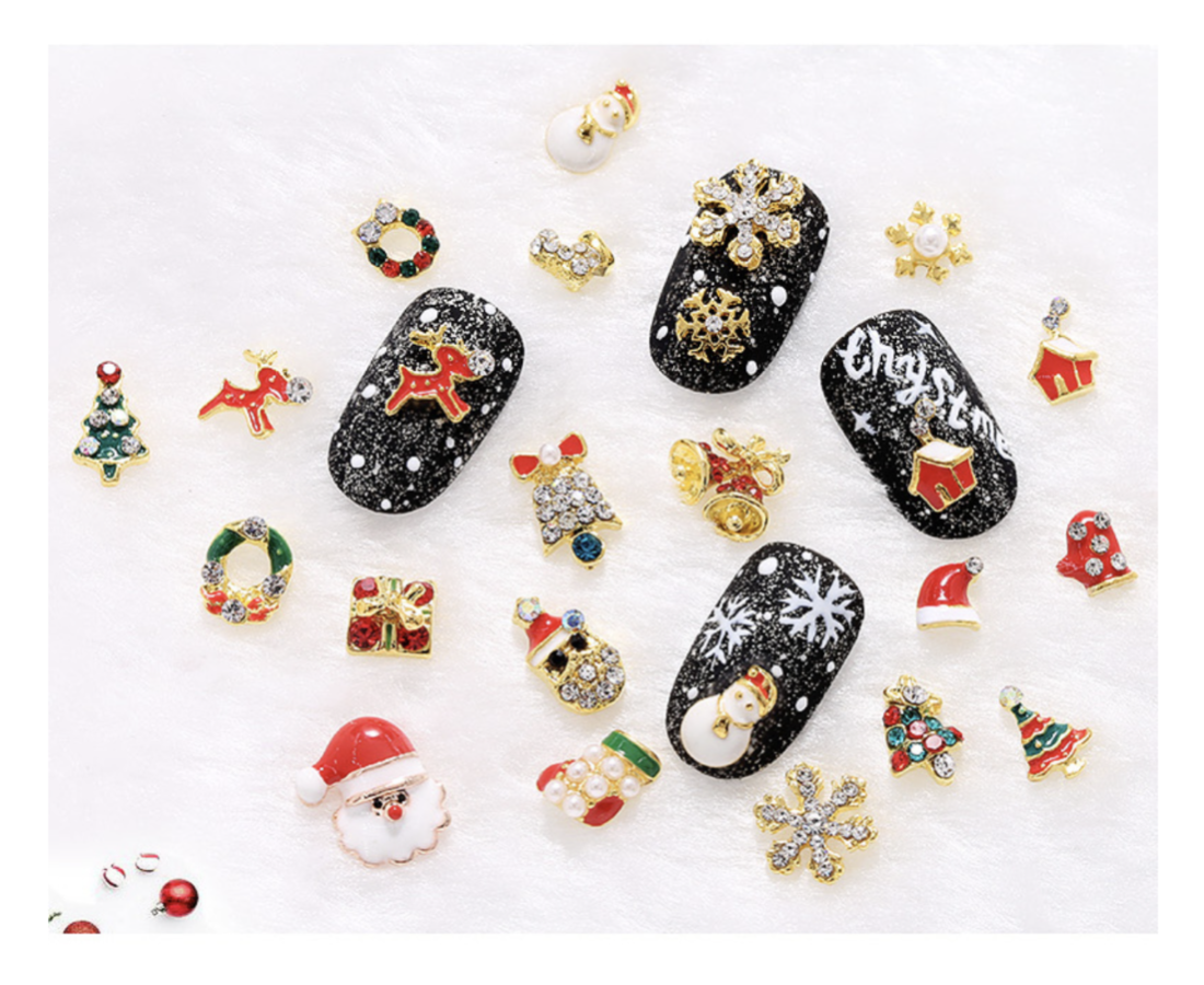 CHRISTMAS NAIL DECORATION