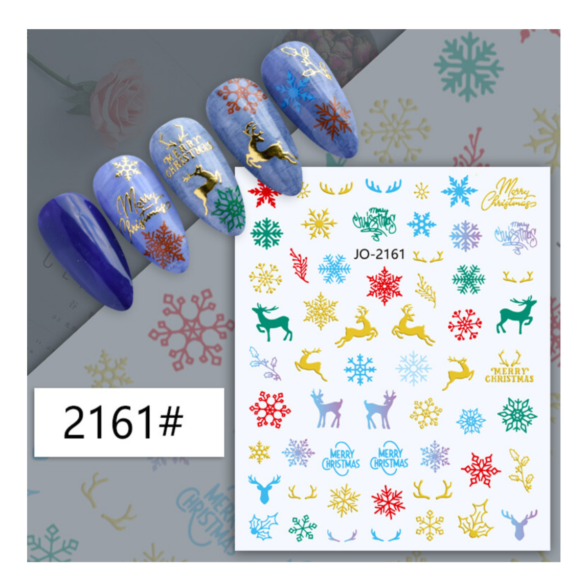 CHRISTMAS NAIL STICKER
