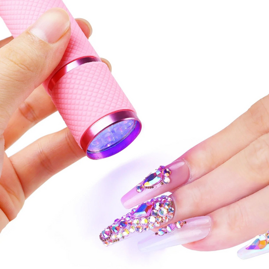 9 pcs Poly Gel Set with Torch Lamp
