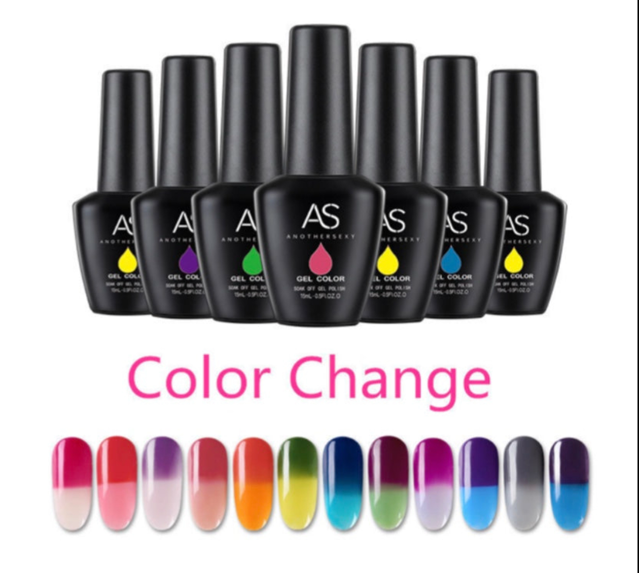 AS GEL COLOUR CHANGE - 15 ml
