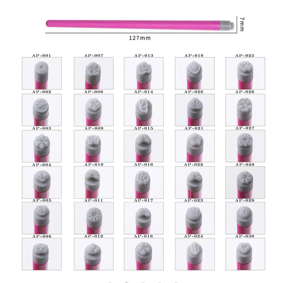 Nail Art Silicon Stamp Pen