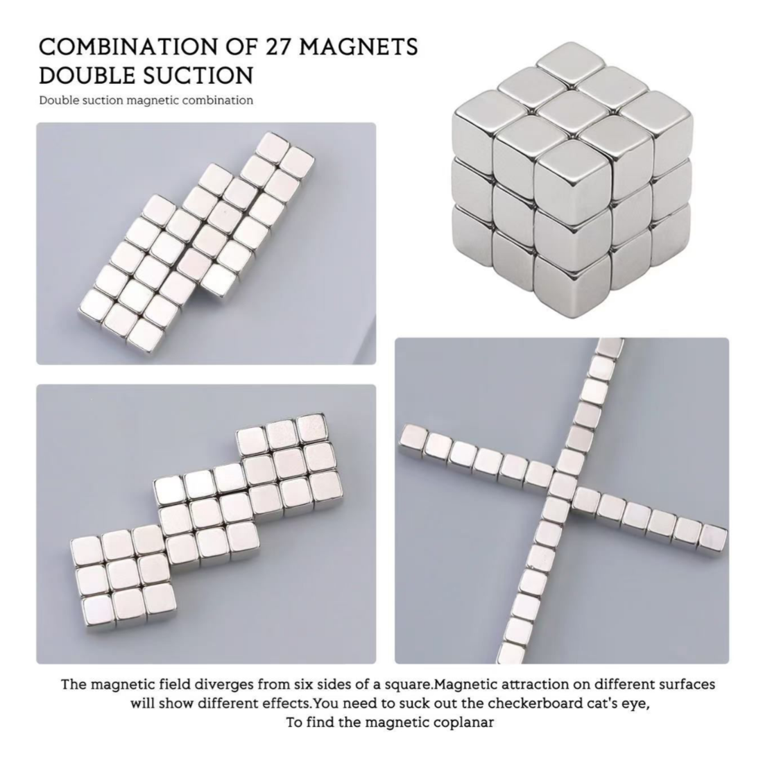 Nail Cat eye Magnet Square