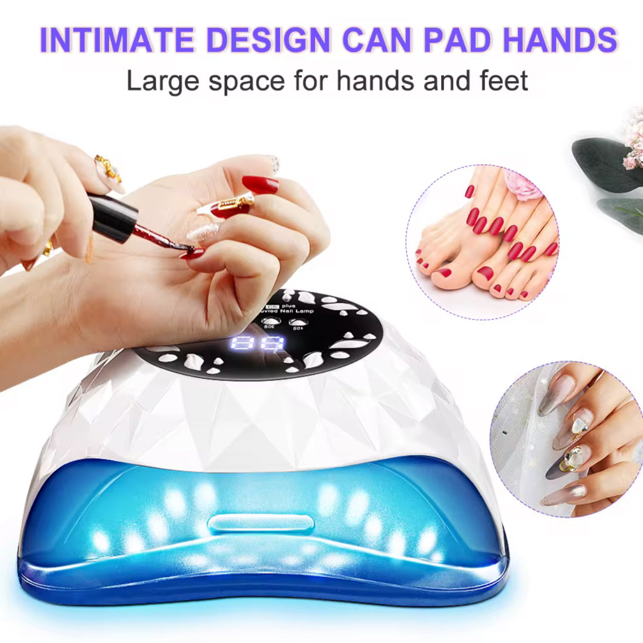 SUN C5 PLUS NAIL LAMP - WHITE