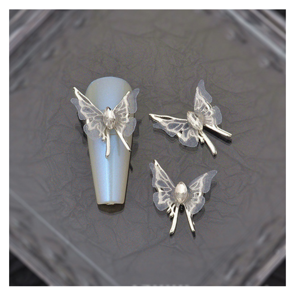 Butterfly Nail design - 2 pcs