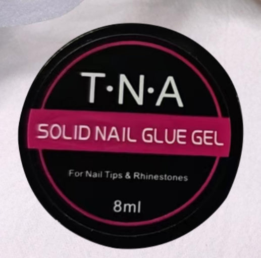 Solid Nail Tip Glue Gel + Remover Spray for press on Nails