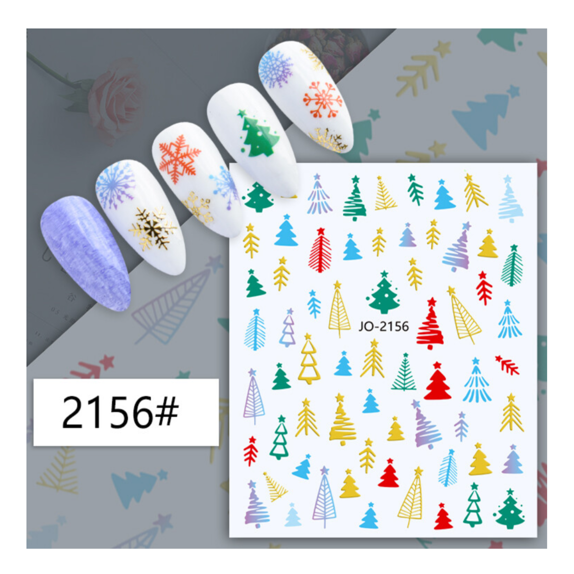 CHRISTMAS NAIL STICKER