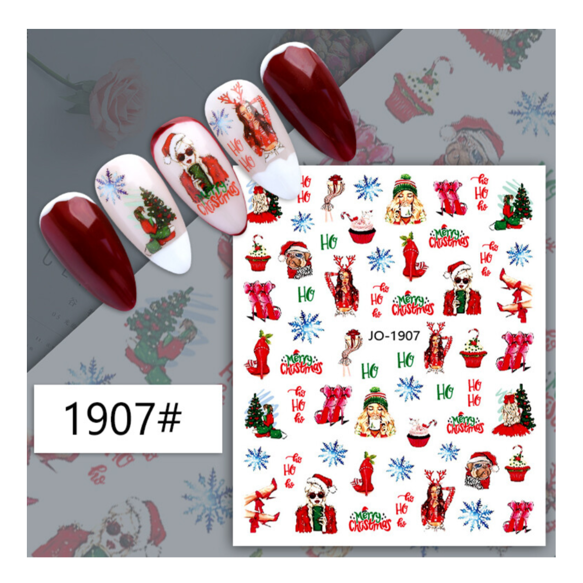 CHRISTMAS NAIL STICKER