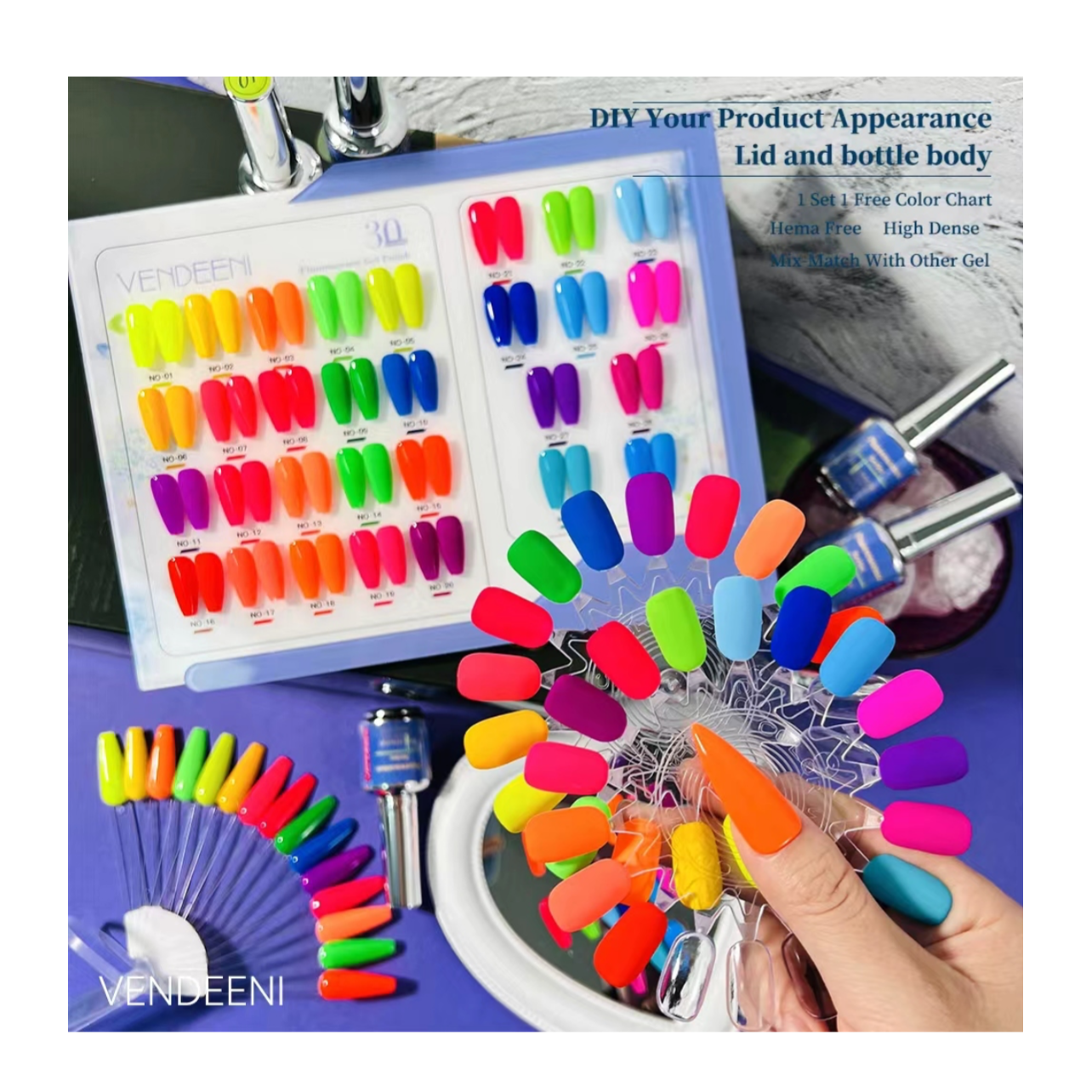 Vendeeni Uv Gel - Fluorescence