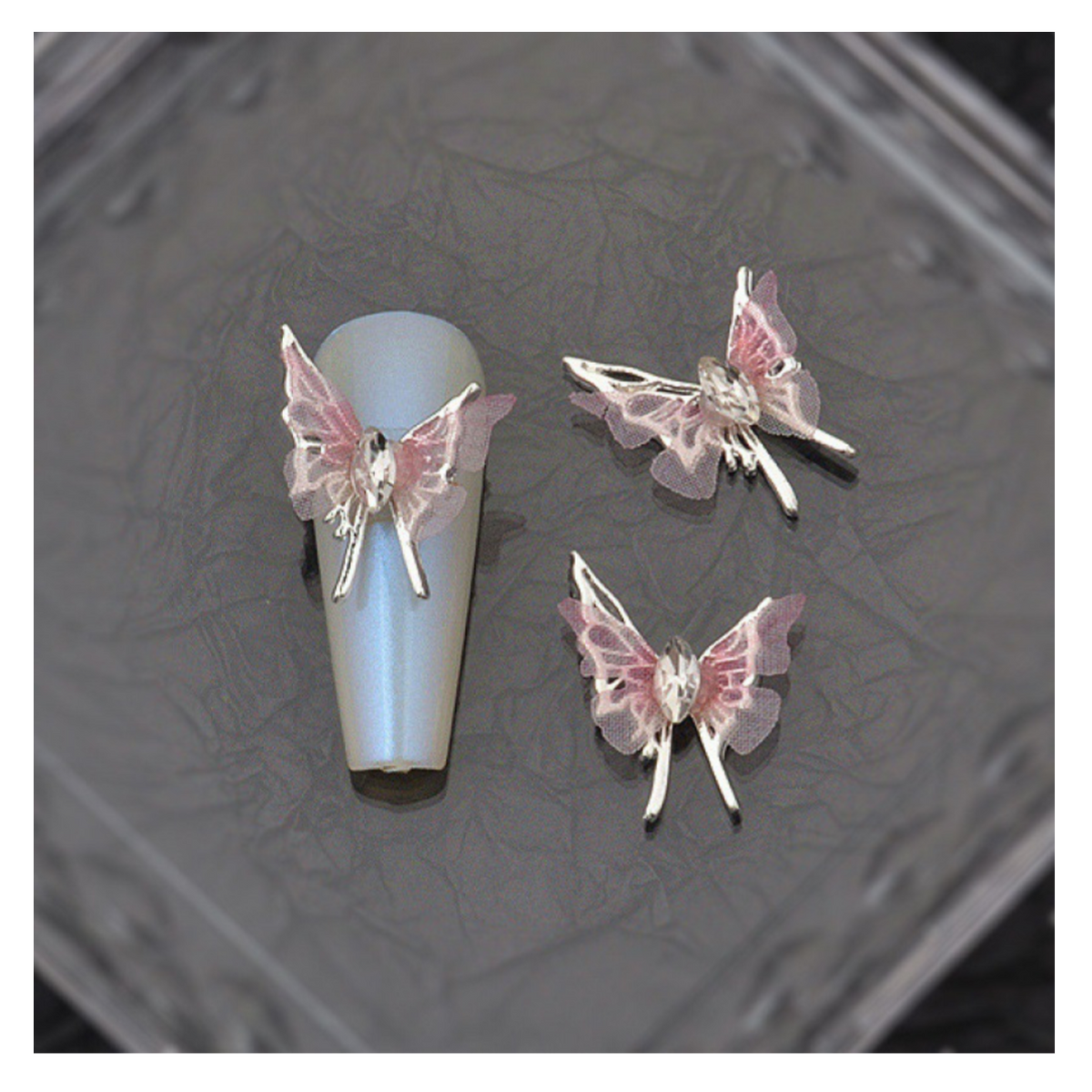 Butterfly Nail design - 2 pcs