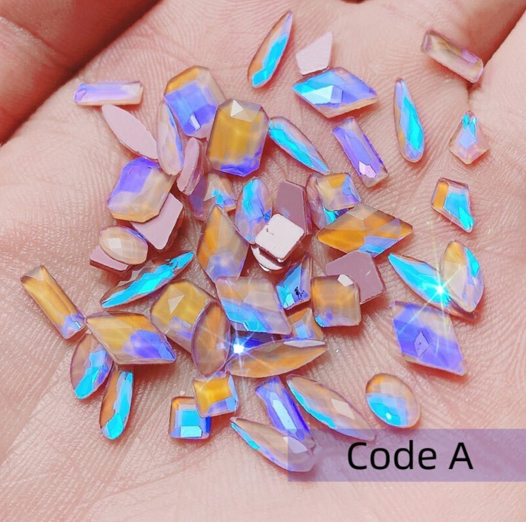 Mix Rhinestone - 50 pcs