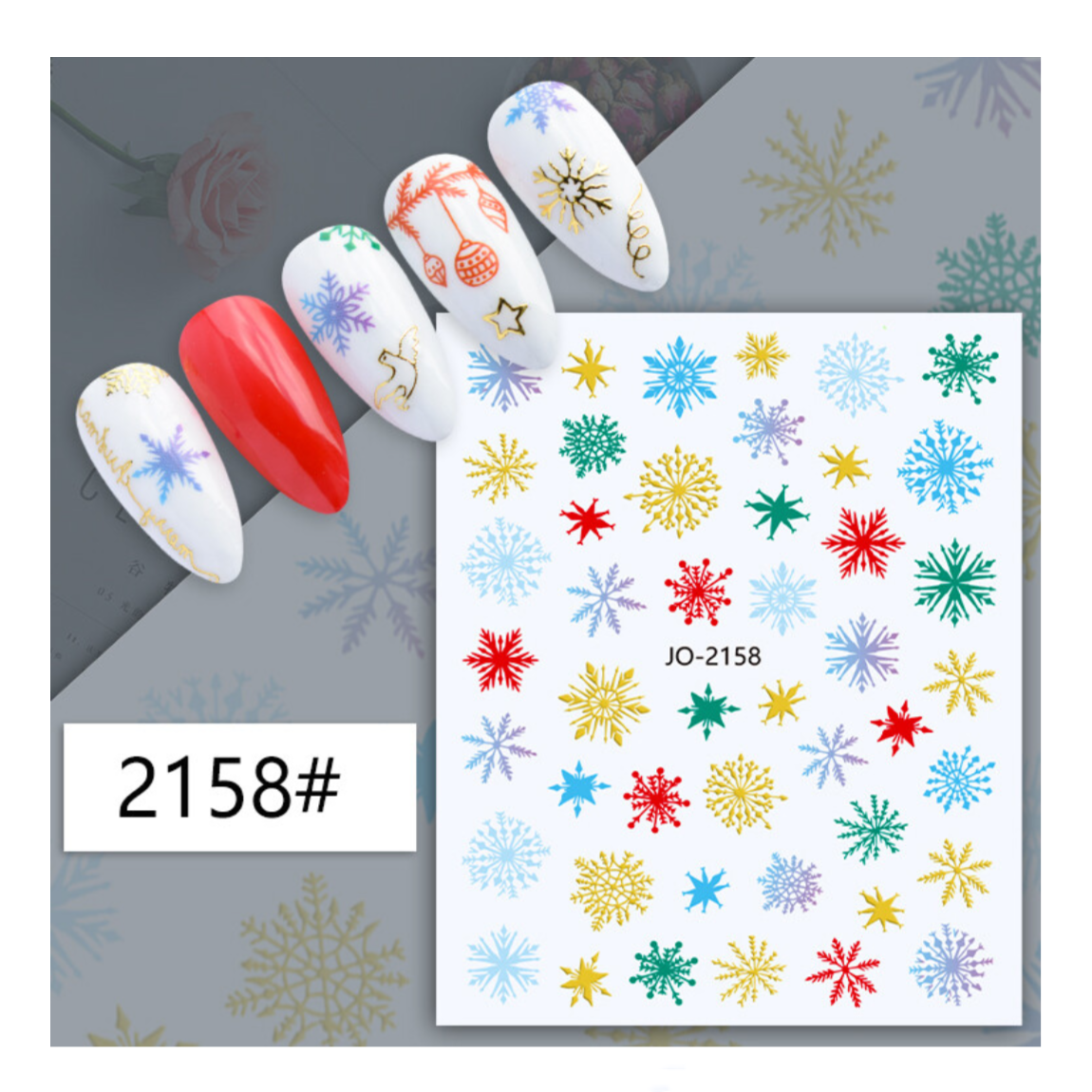 CHRISTMAS NAIL STICKER