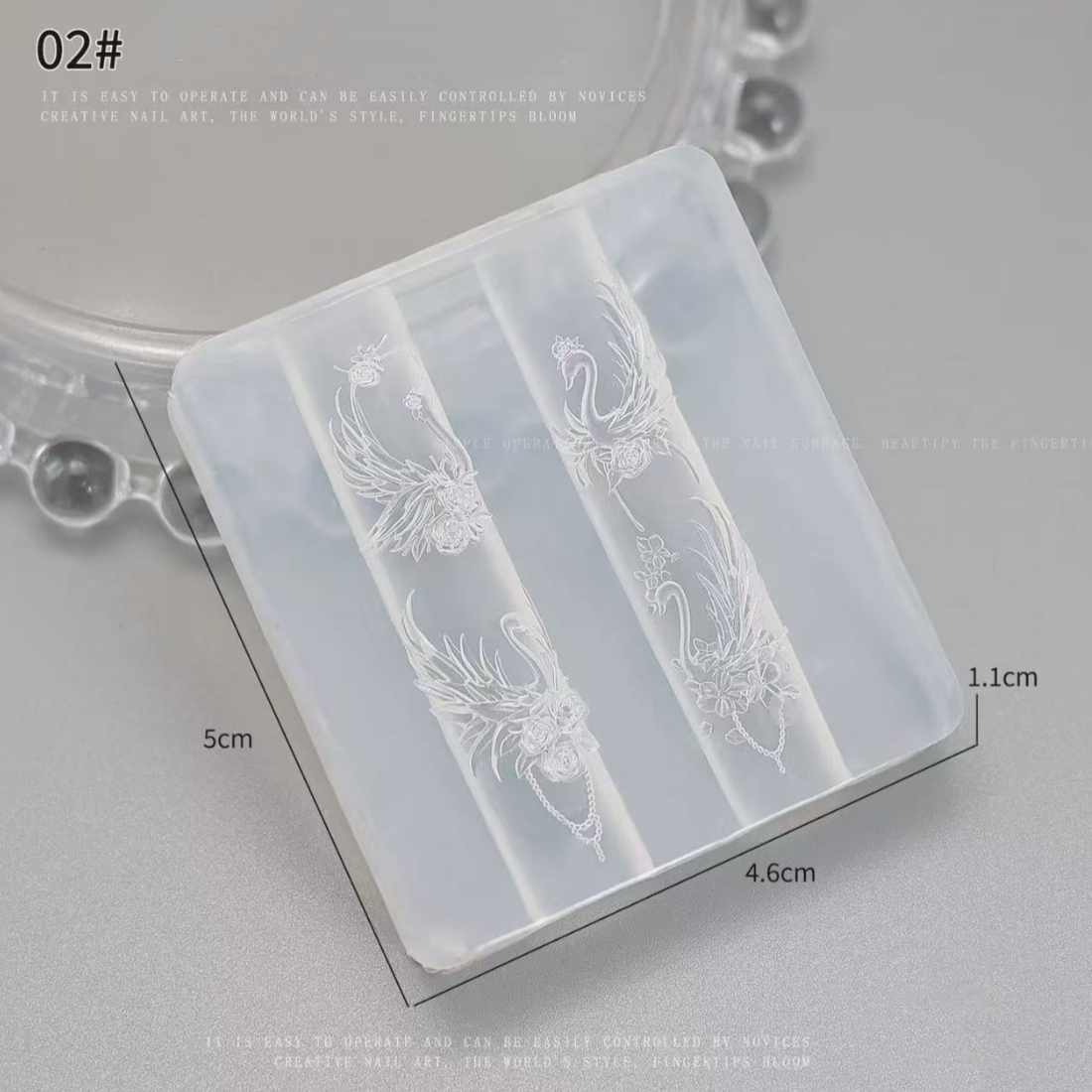 FULL NAIL SILICONE MOULDS