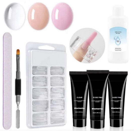 POLY GEL KIT - 8 PCS