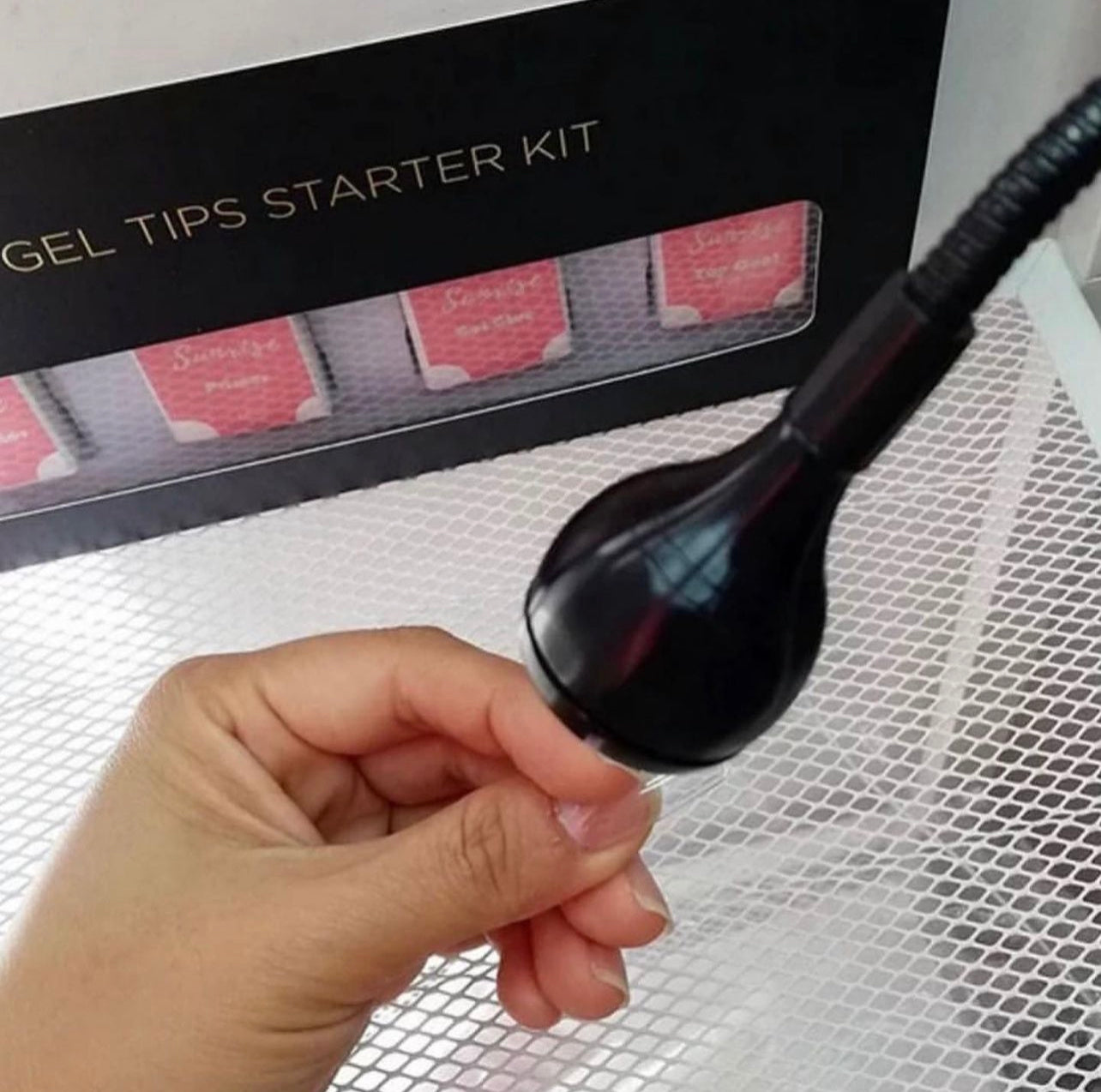 Flexible Nail Uv/Led light + table clip- Black