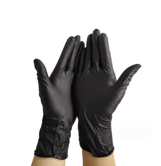 Black disposable Gloves - 50 Pairs
