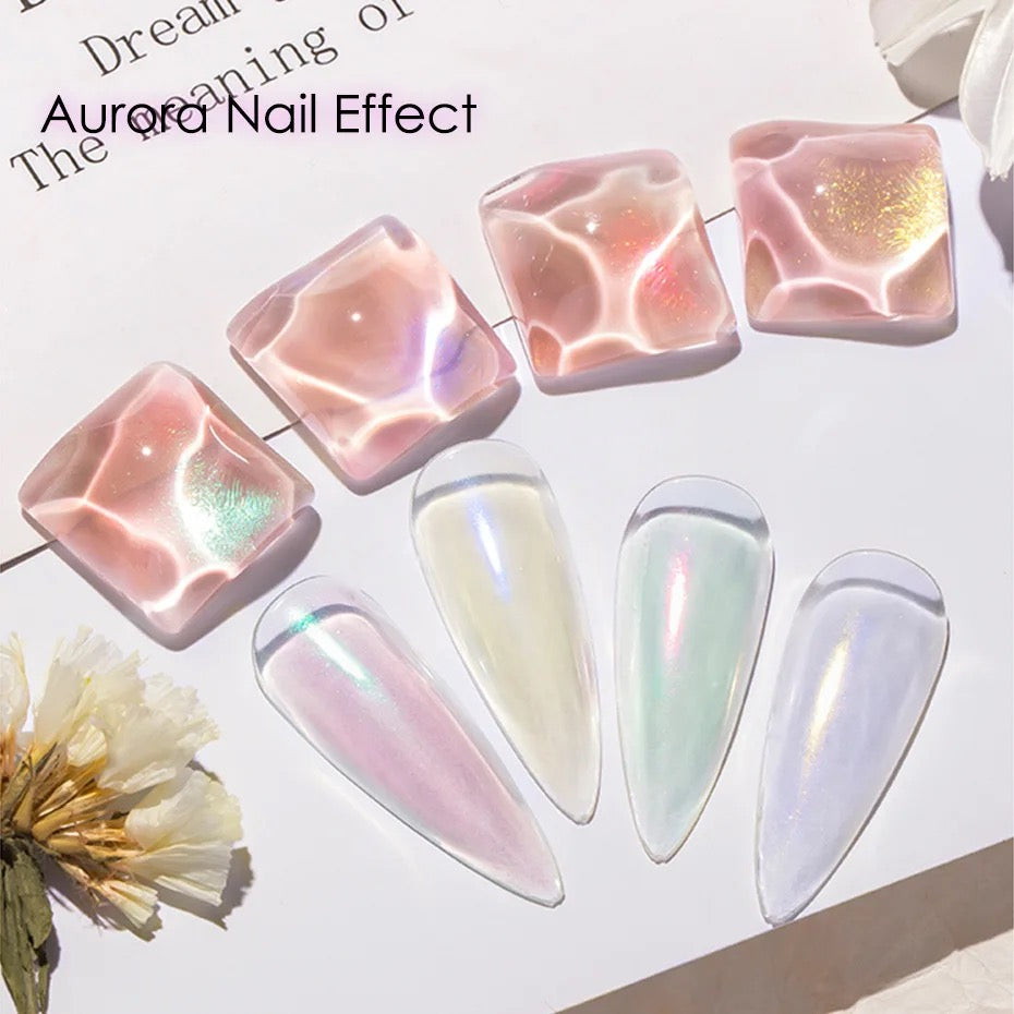 Pearl Nail Mirror Powder - 6 pcs