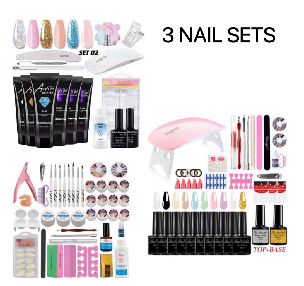 3 NAIL KITS COMBO - SET 02
