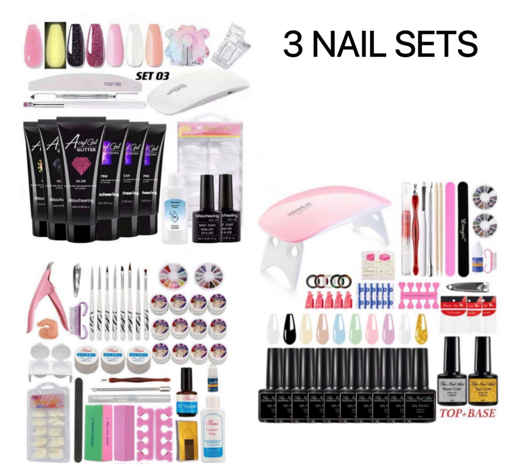 3 NAIL KITS COMBO - SET 03