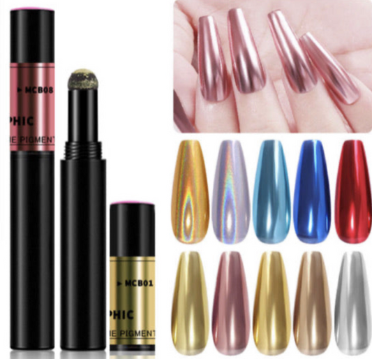 7 pcs Chrome Pigment Pen