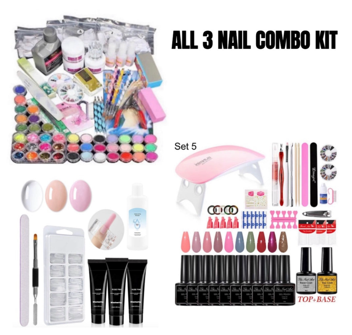 3 NAIL COMBO KIT - 5