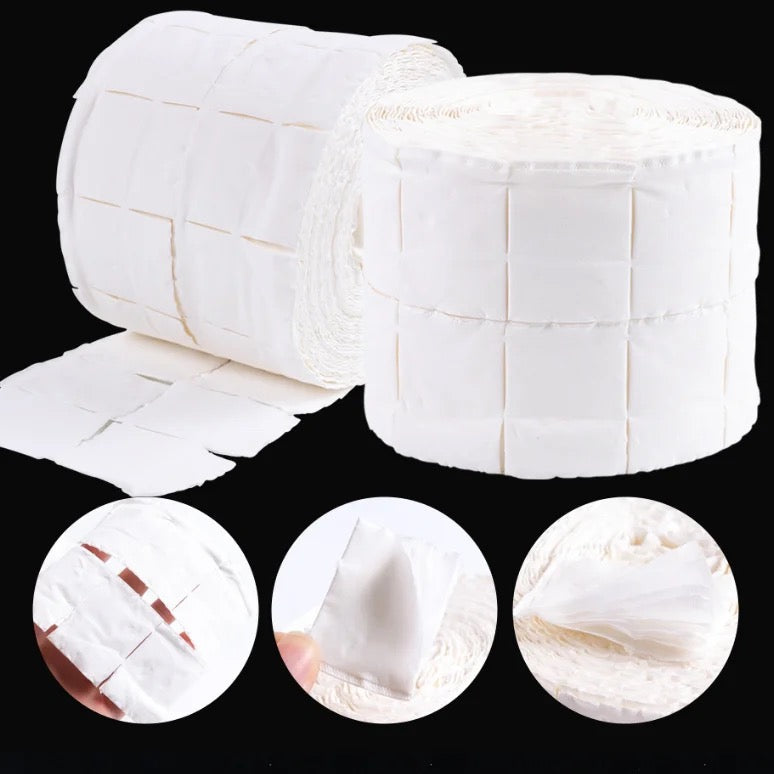 Roll Wipes pads Lint Free - 500 pcs