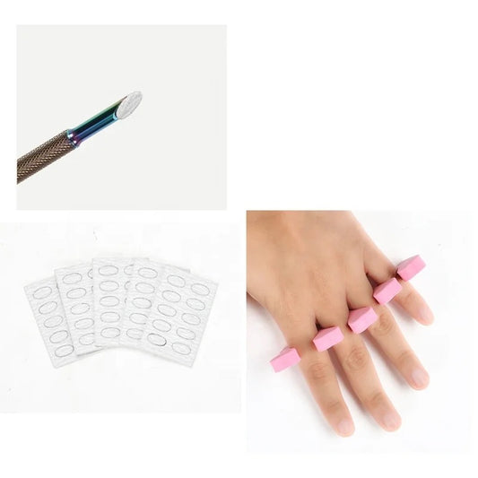 Double Side Cuticle Pusher - 3 pcs