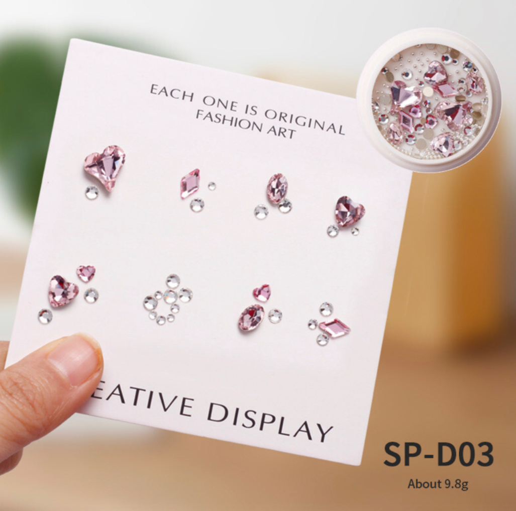 Rhinestone Nail Decoration