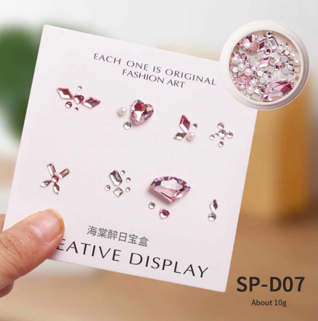 Rhinestone Nail Decoration