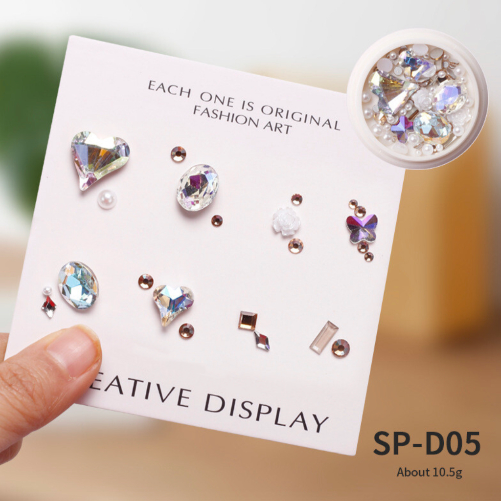 Rhinestone Nail Decoration