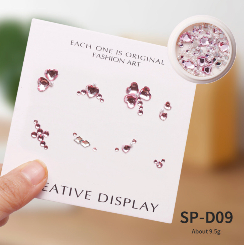 Rhinestone Nail Decoration