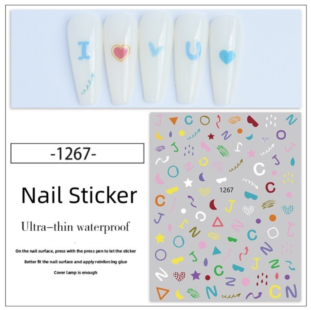 Nail stickers