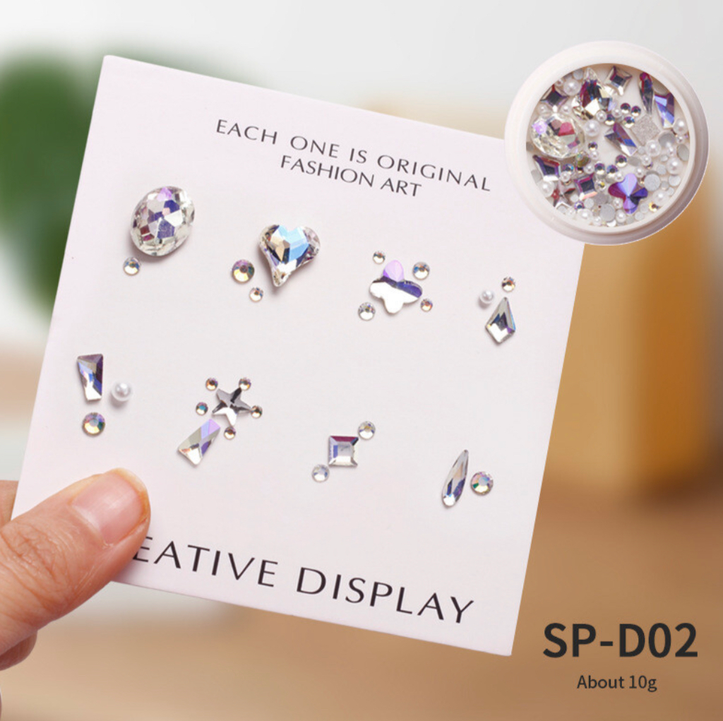 Rhinestone Nail Decoration