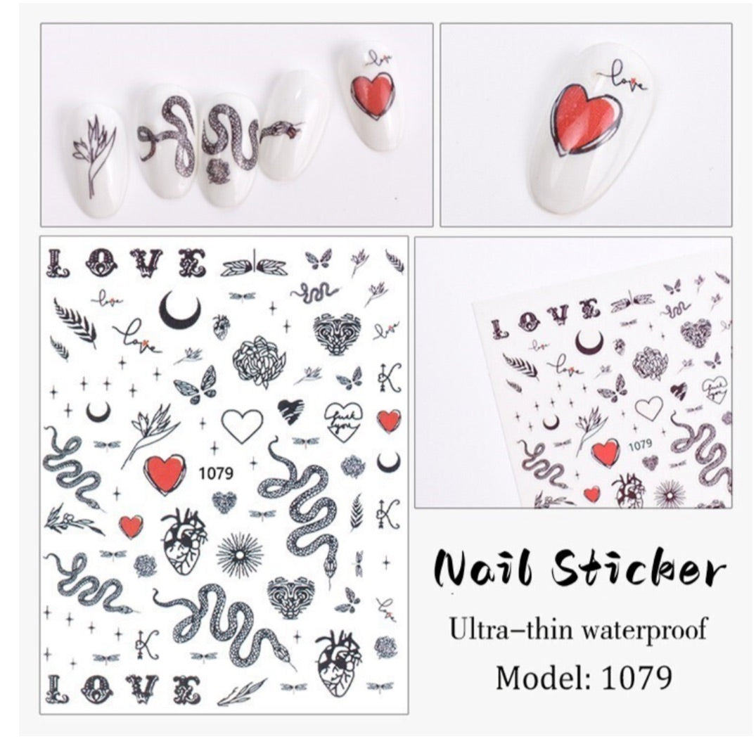 Nail stickers