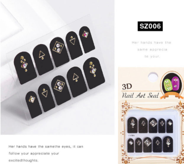 3D Rivets Sticker